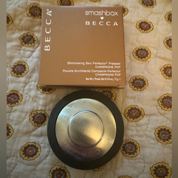 NIB: Smashbox BECCA Shimmering Skin Perfector Pressed Highlighter•Champagne Pop - Picture 1 of 13
